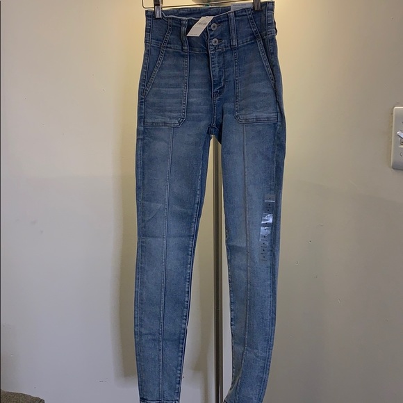AE NE(X)T LEVEL SUPER HIGH-WAISTED JEGGING - Picture 4 of 7
